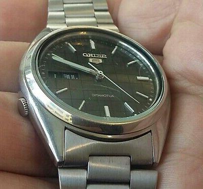 seiko 5 day date uomo automatico 7009