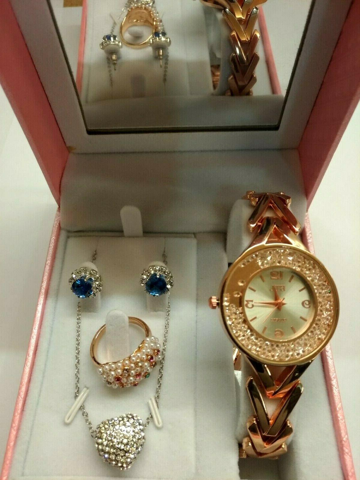 set donna idea regalo elegante cofanetto orecchini