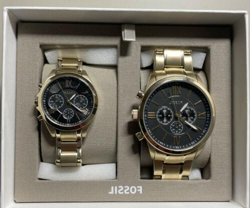 set regalo coppia di orologi per lui