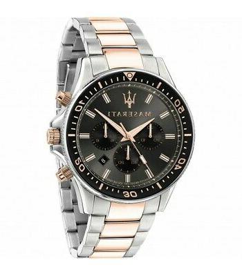 sfida orologio uomo cronografo acciaio bicolore r8873640002