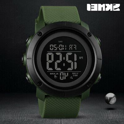 skmei multifunzione uomo sport orologio da polso