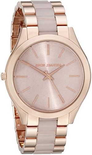 slim runway rose gold tone