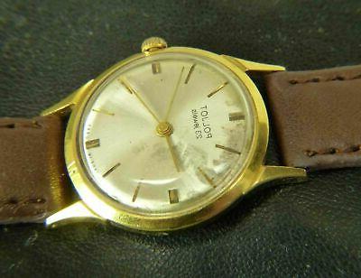 slim ussr orologio da polso russo placcato