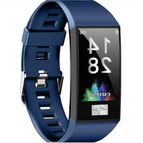 smartime orologio blu e cinturino in silicone