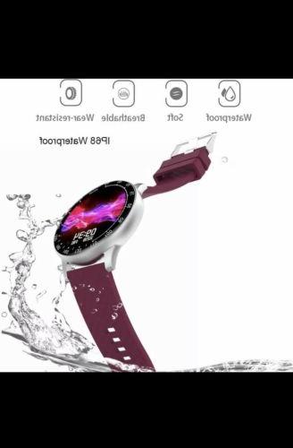 smartwacht android iphone donna rosa o rosso