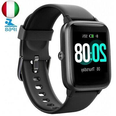 smartwatch orologio fitness tracker uomo donna bluetooth