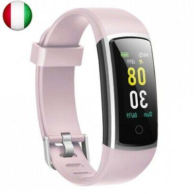 smartwatch orologio fitness tracker uomo donna pressione