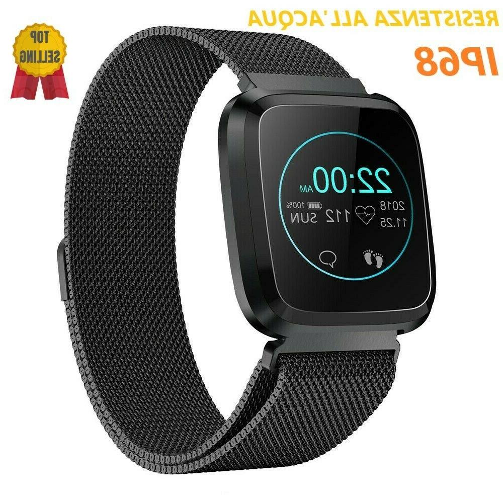 smartwatch orologio l18 smart band fitness tracker