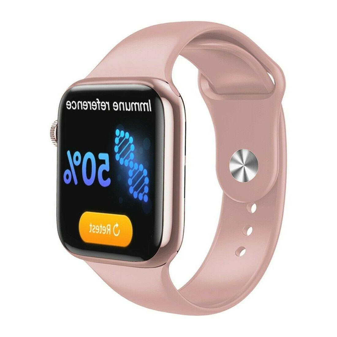 smartwatch orologio rosa pressione sanguigna frequenza cardi