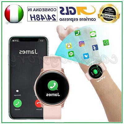 smartwatch orologio saturimetro donna sport per iphone