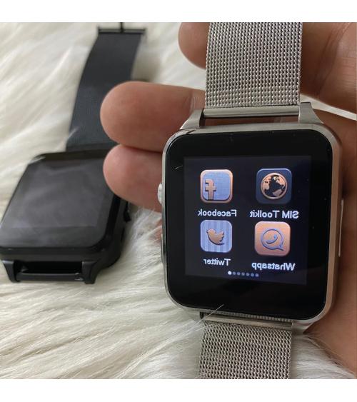 smartwatch q a246con sim orologio bluetooth monitor