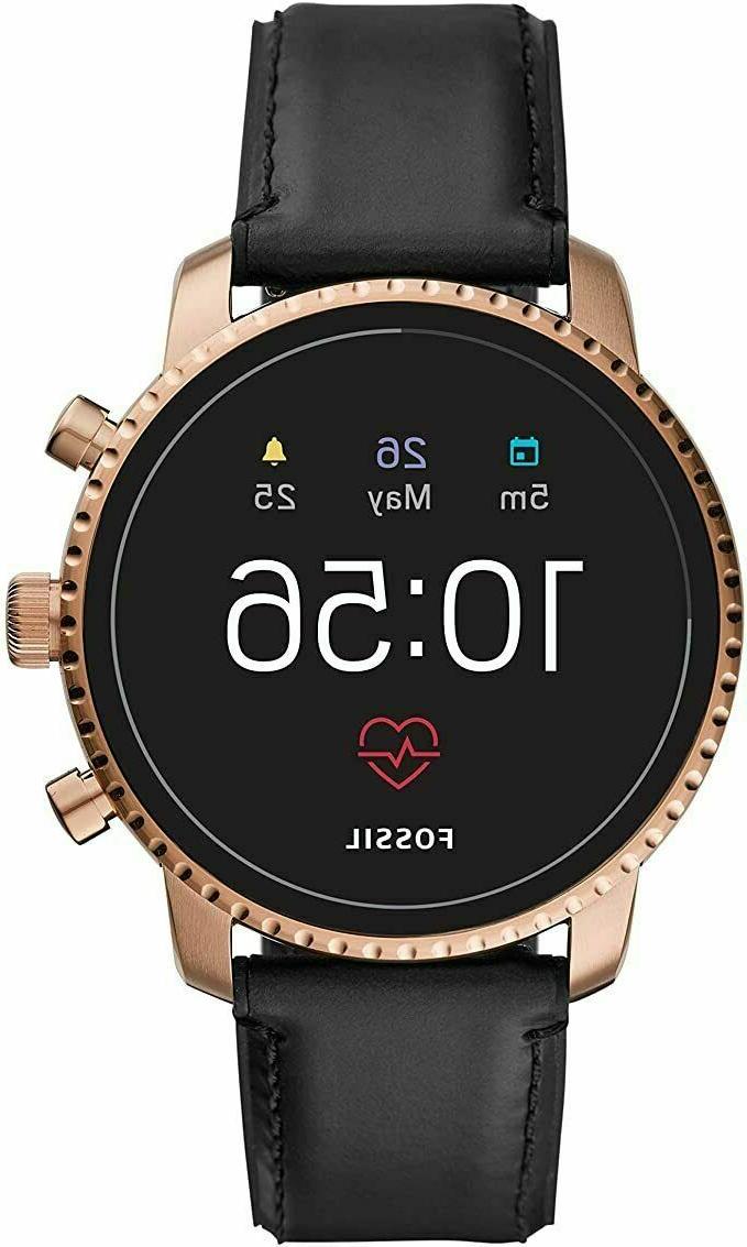 smartwatch uomo explorist hr ftw4017 pelle nero