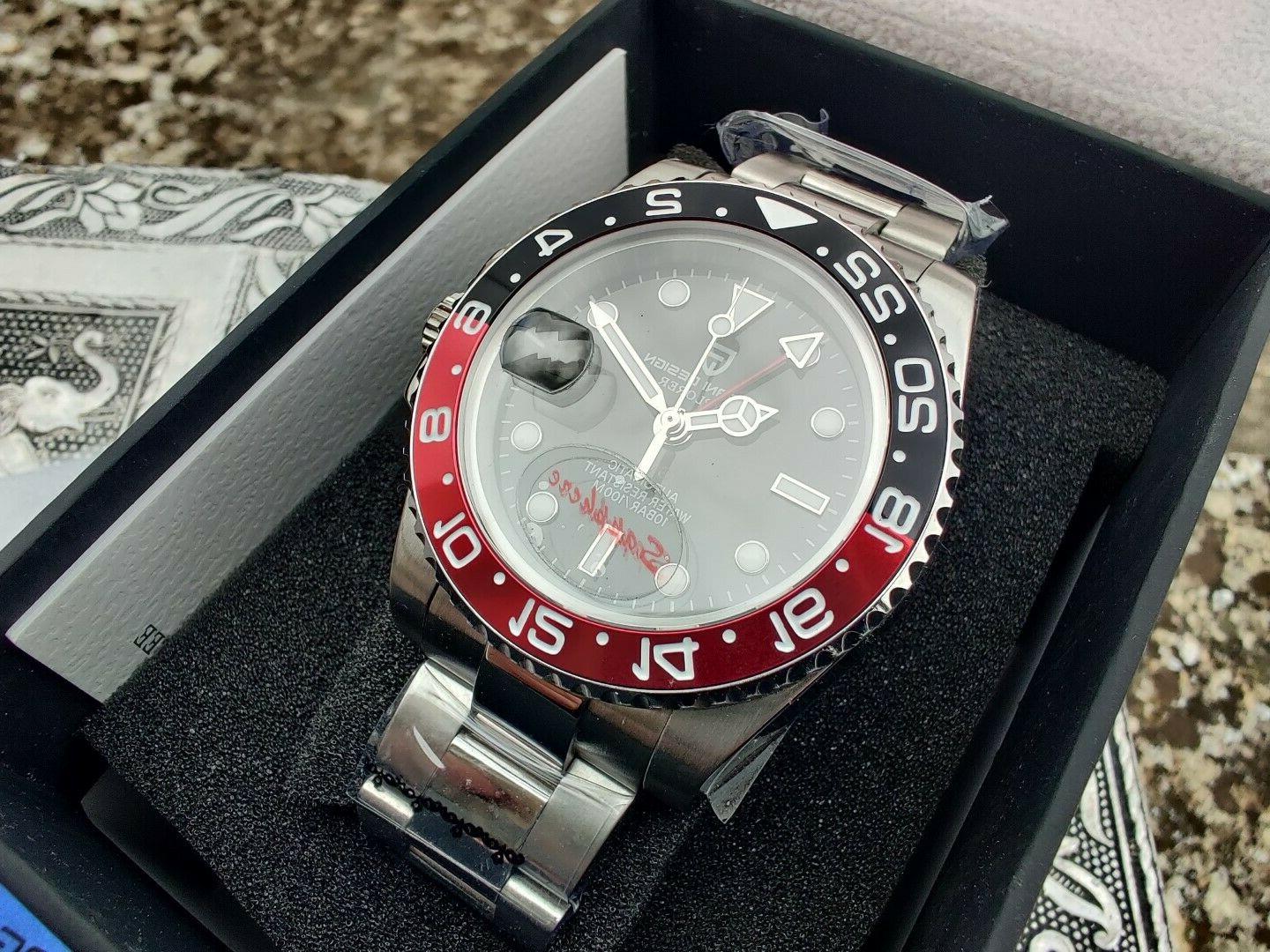 sospeso gmt nero rosso pd1662 automatico spedizione