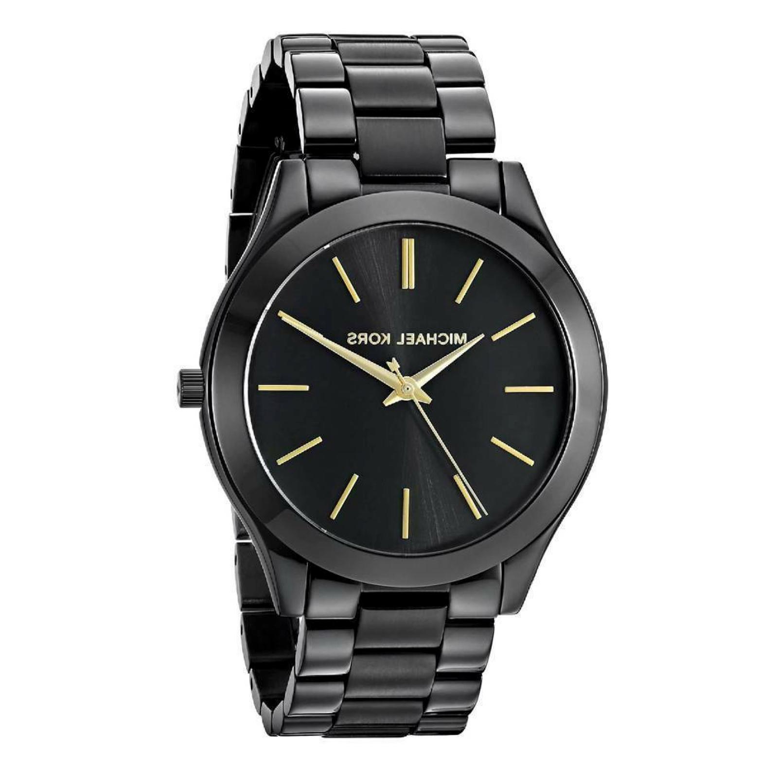 sottile runway orologio da donna quarzo acciaio