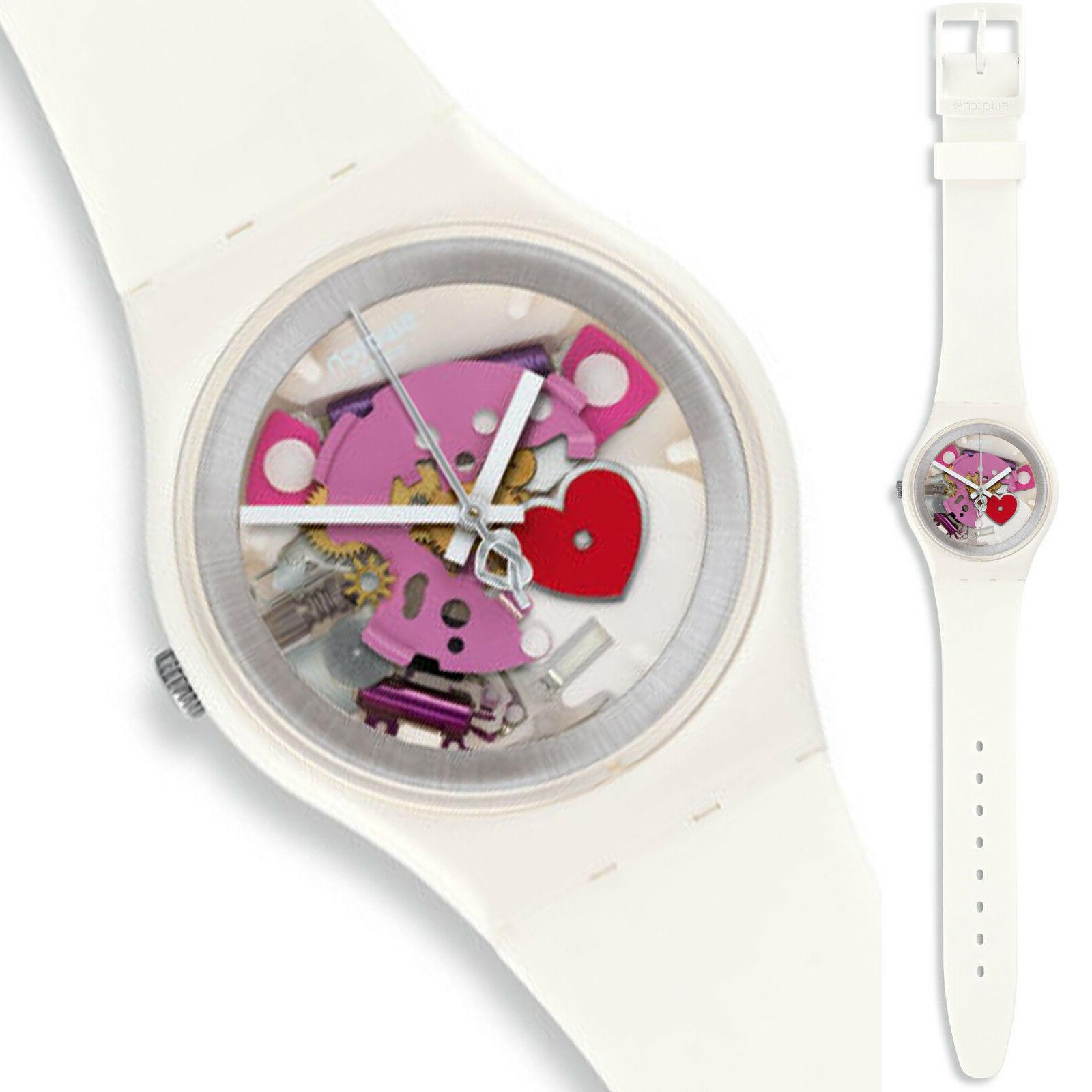 special orologio donna bianco scheletro cuore da