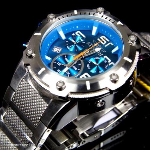 speedway xl verde blu acciaio inox cronografo