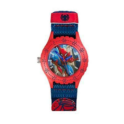 spiderman orologio analogico quarzo per bambini con