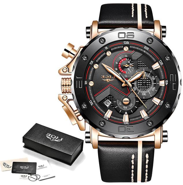 sport orologio da uomo cronografo grande quadrante