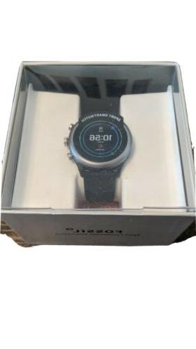 sport smartwatch in silicone wear os