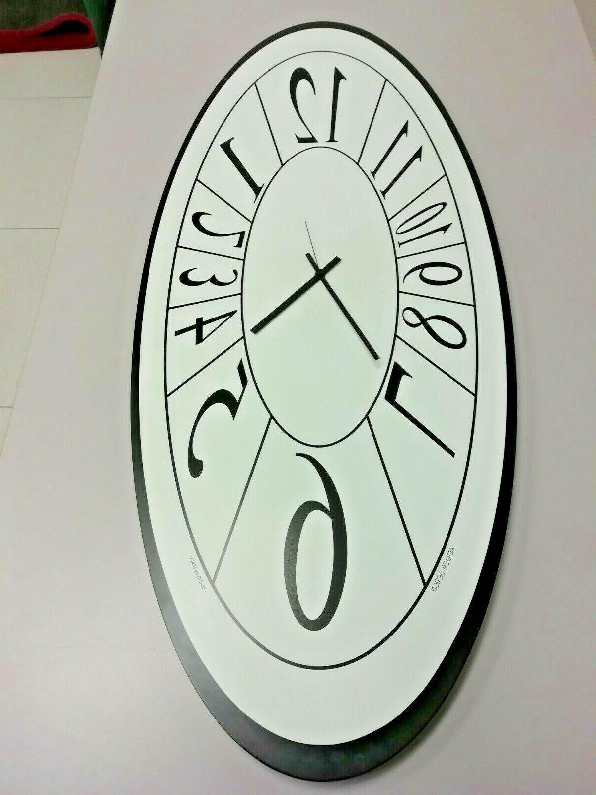 stay home grande orologio da muro parete