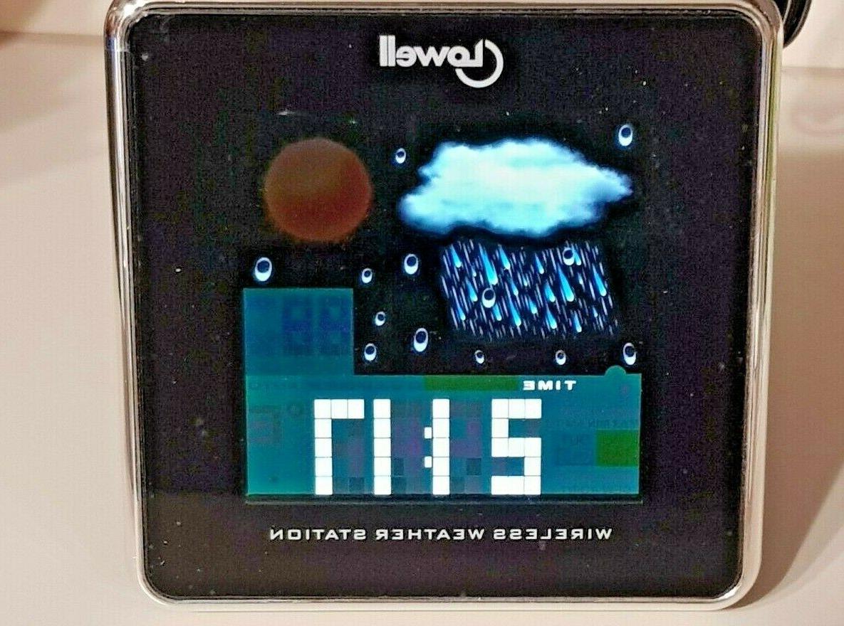 stazione barometrica a colori orologio da tavolo