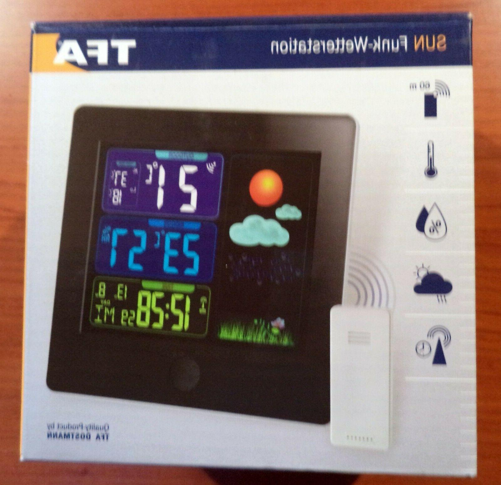 stazione meteo wireless orologio digitale multifunzionale co