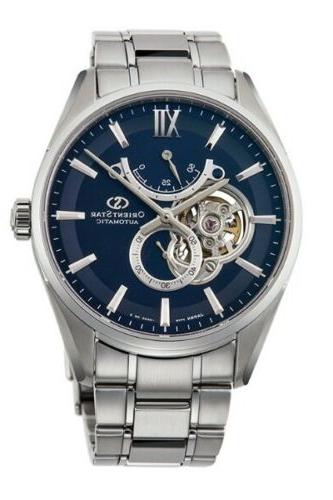 stella contemporaneo uomo polso orologio sottile scheletro