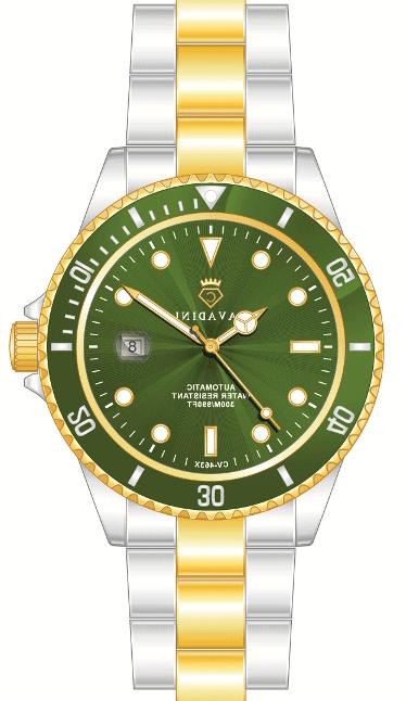 sub orologio da uomo automatico acciaio massiccio