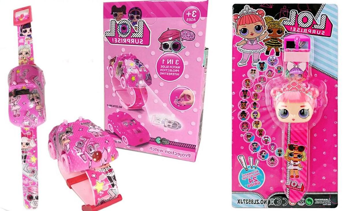 surprise orologi per bambina con proiettore di