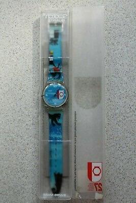 swatch 27eme canton gz174 nuovo in scatola
