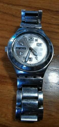SWATCH IRONY ACCIAIO QUADRANTE ARGENTO