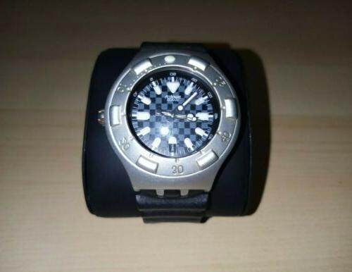 swatch vintage irony scuba 200 alluminium anni