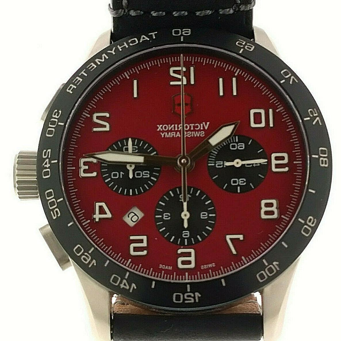 swiss army crono ref v 25785 acciaio