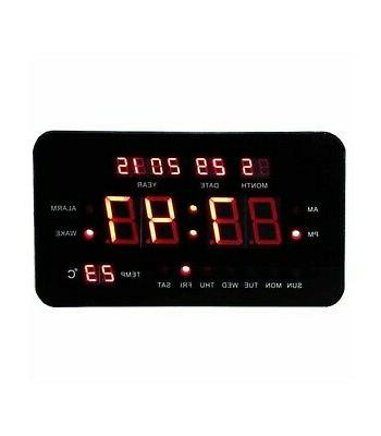 t sveglia digitale elettrica orologio luce led
