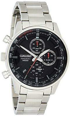 O Cronografo Quarzo Uomo Con Cinturino In Acciaio In