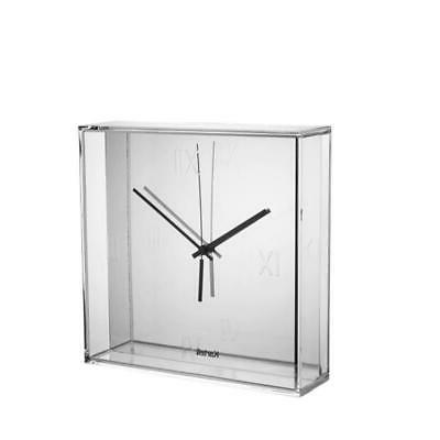 tic and tac cromato orologio da parete