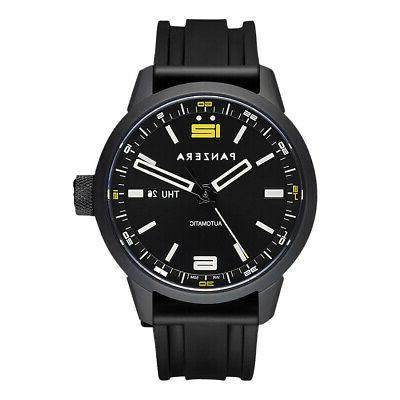 time master race automatico acciaio datario nero