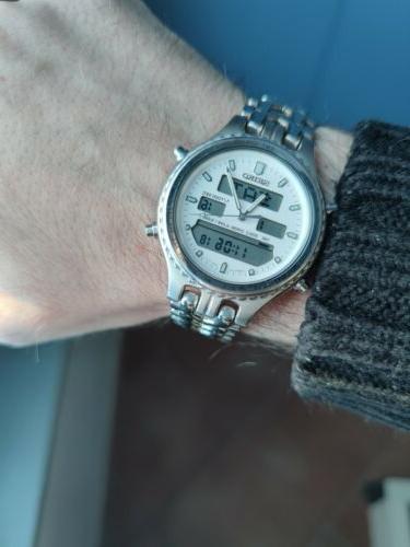 time world chrono h021 8050 vintage anni