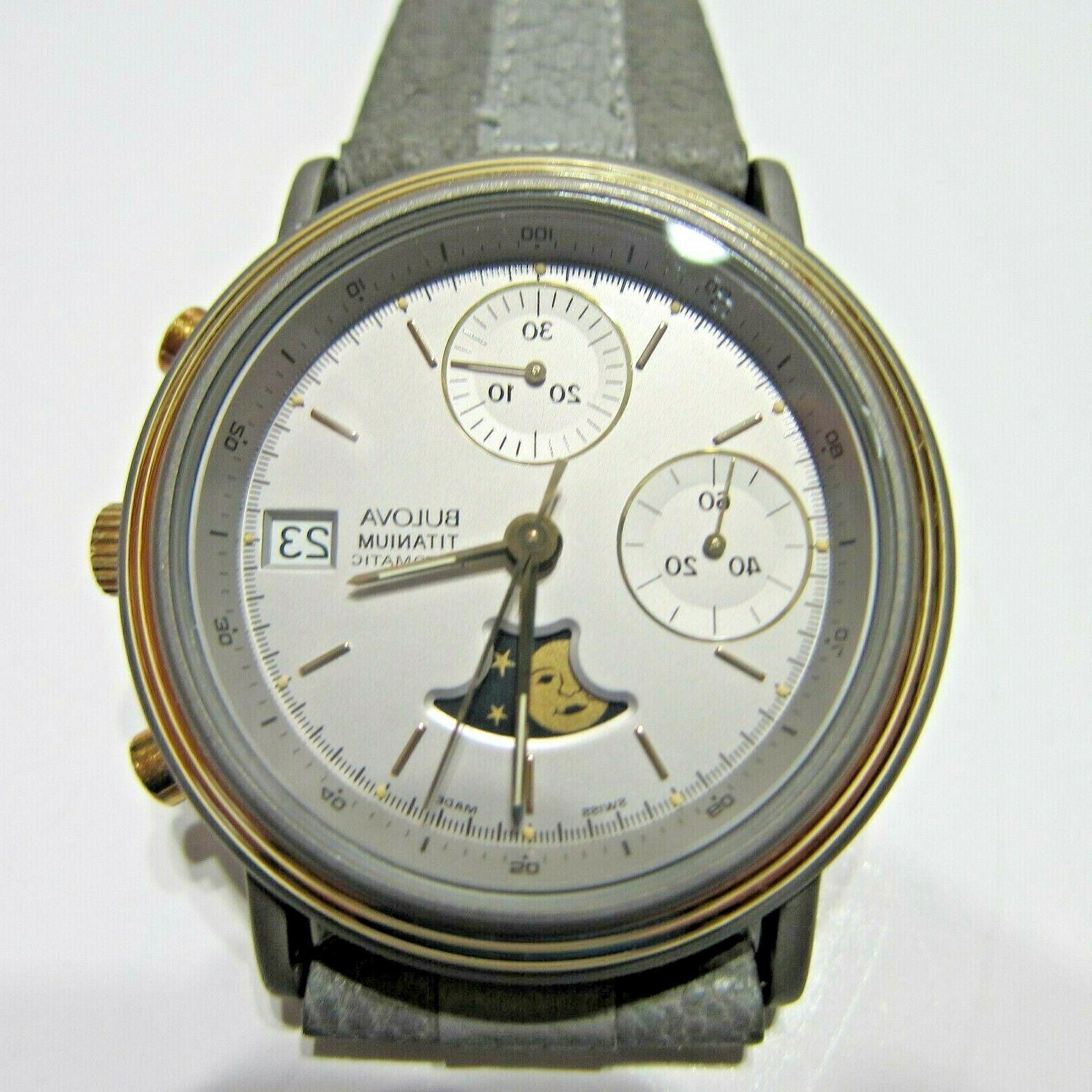 titanium crono valjoux 7758 nuovo