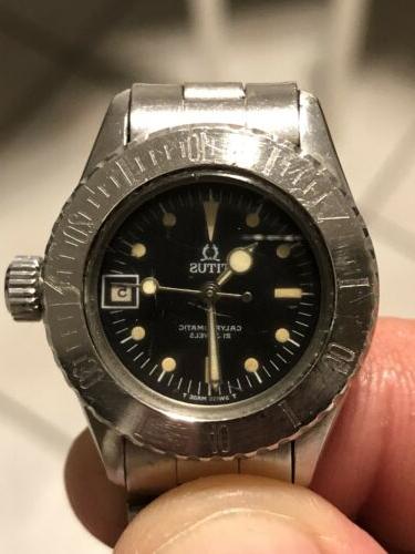 titus calypsomatic diver vintage da donna