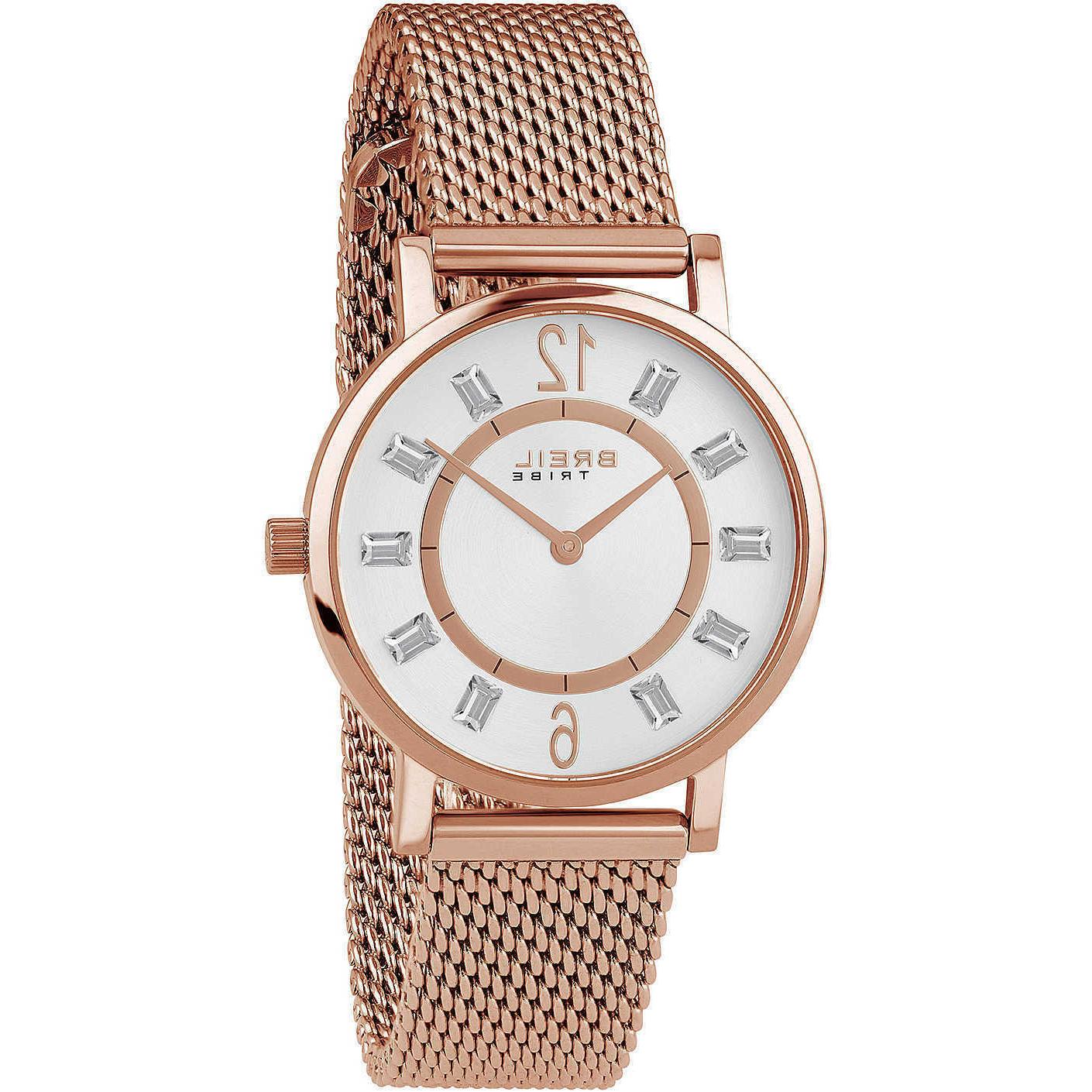 tribe skinny ew0404 orologio donna acciaio rose