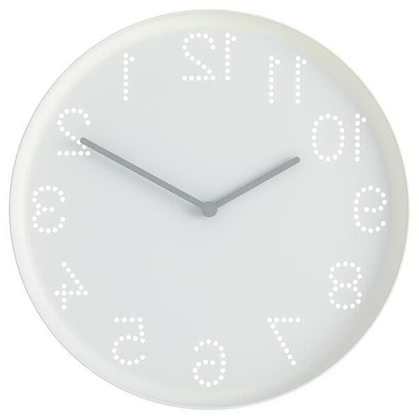 tromma orologio da parete colore bianco 25