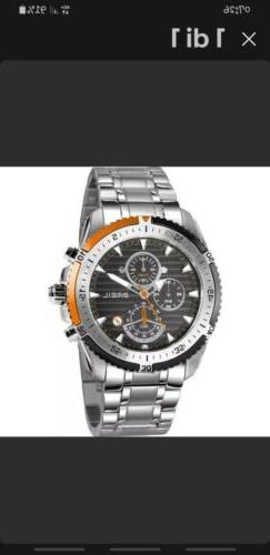 O Uomo  Ground Edge Chrono Bracciale Acciaio