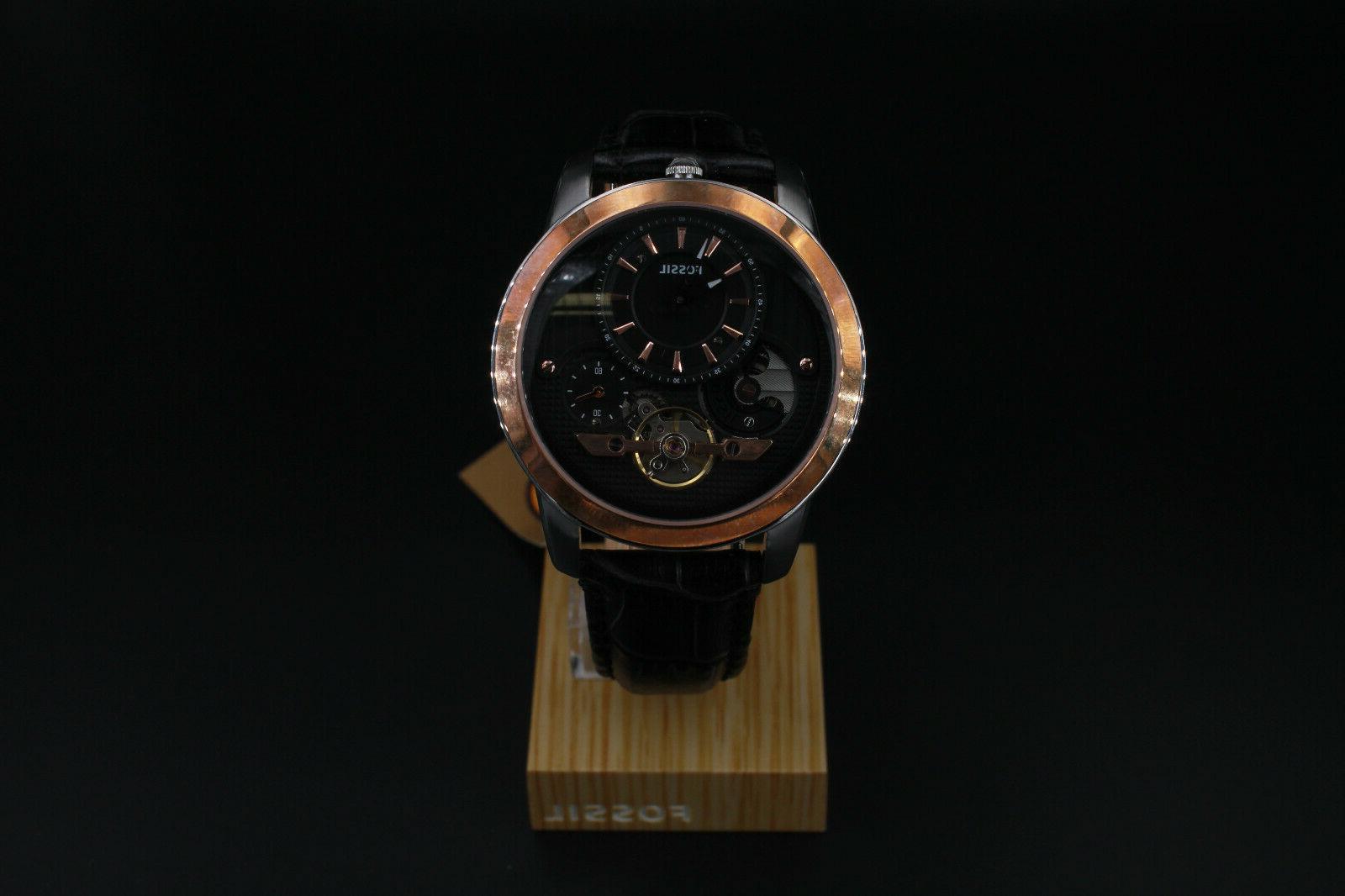 twist uomo pelle marrone watch water resistant