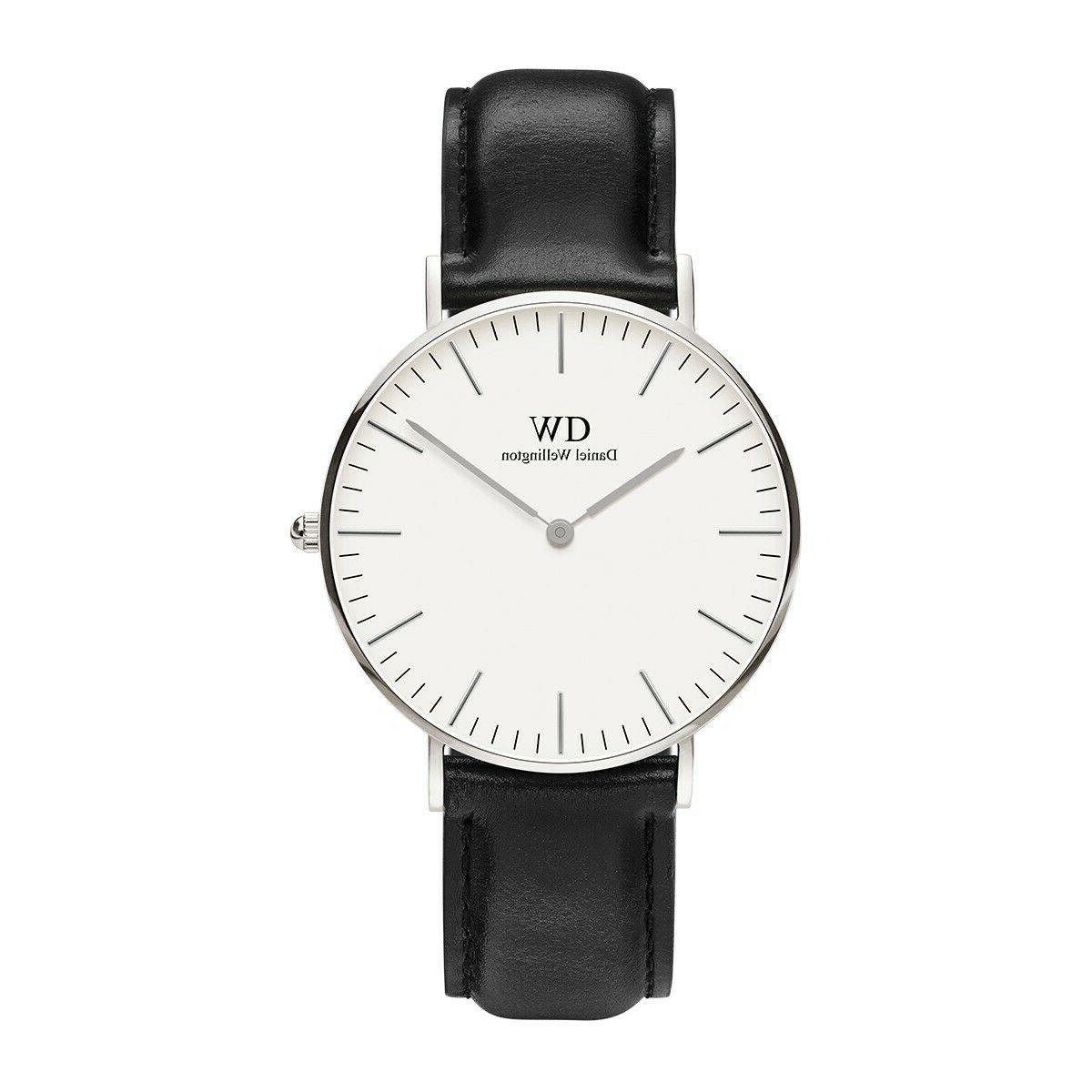 uomo 36 mm classic sheffield silver dw00100053