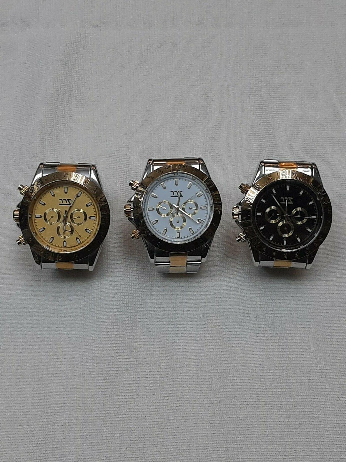 uomo carica automatica e manuale originale acciaio