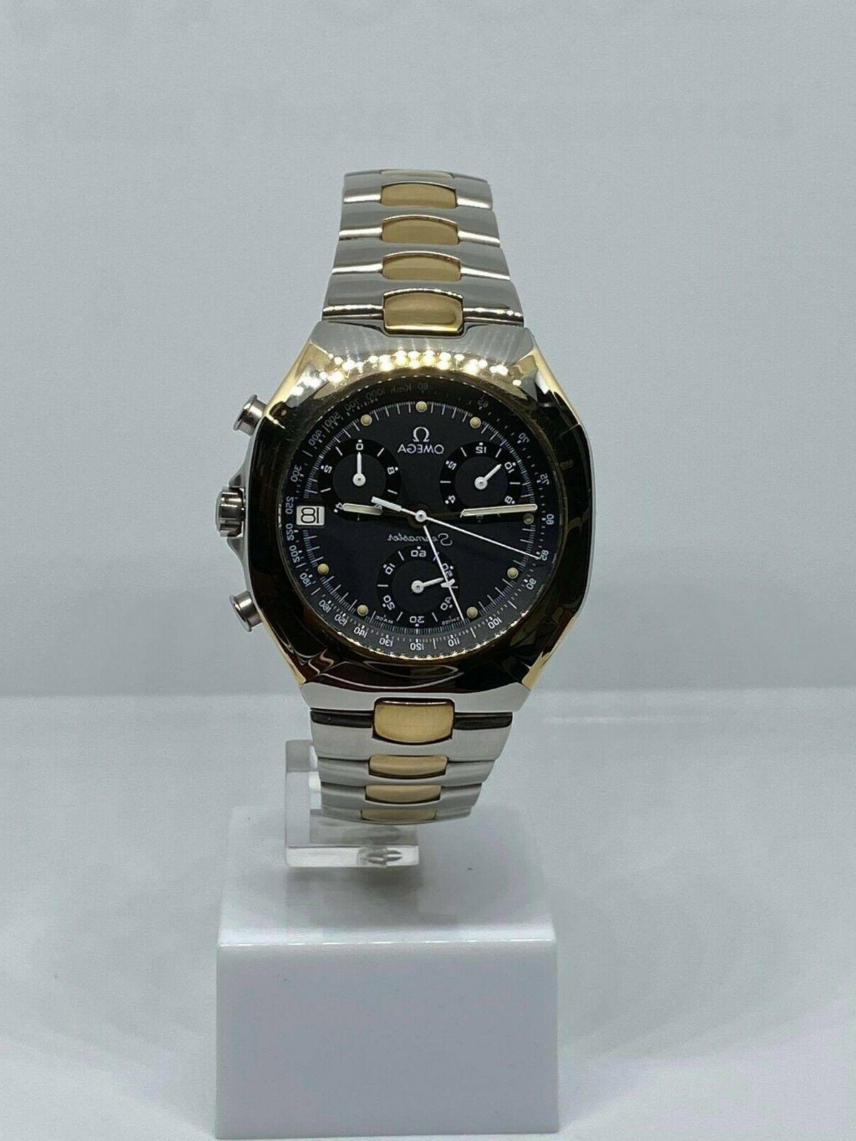 uomo omega seamaster polaris acciaio e oro