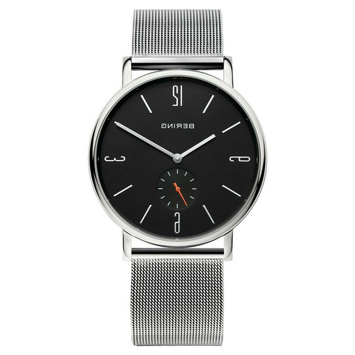 uomo orologio da polso slim radio control