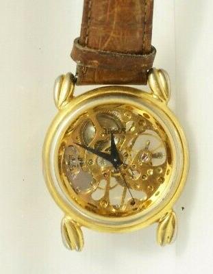 uomo scheletro meccanico orologio per ricambi non