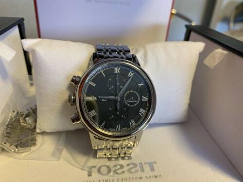 uomo tissot le locle cronografo automatico nuovo